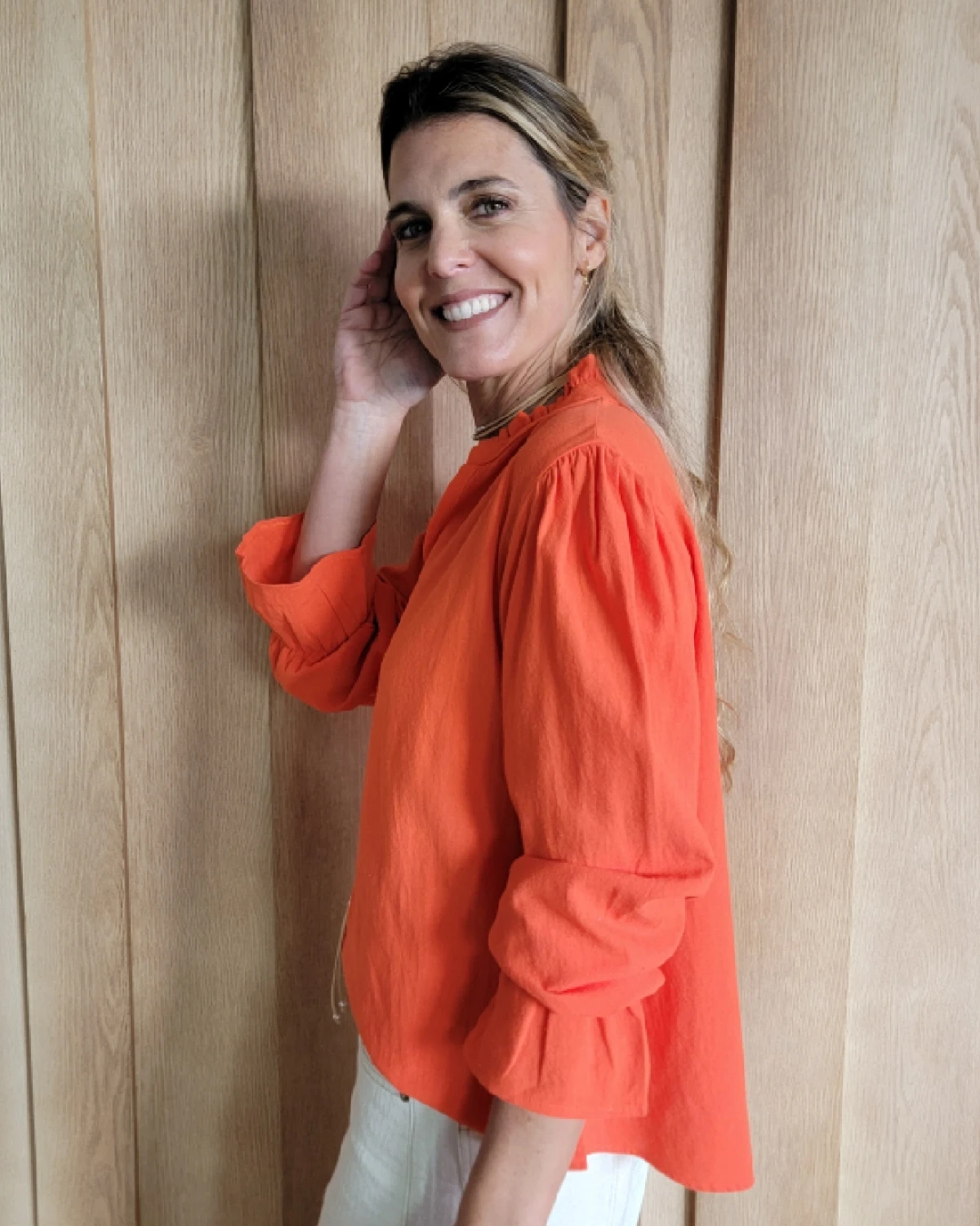 Blusa Copenhague naranja 3