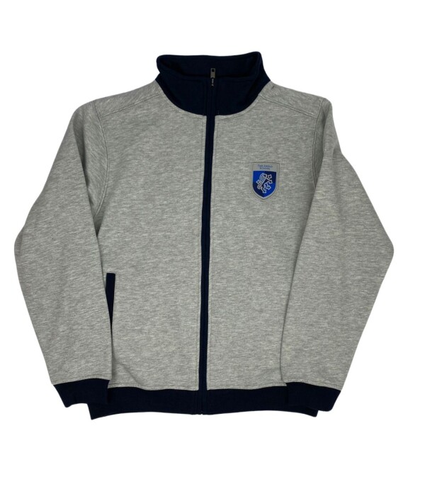 Campera Secundaria The Anglo School Gris