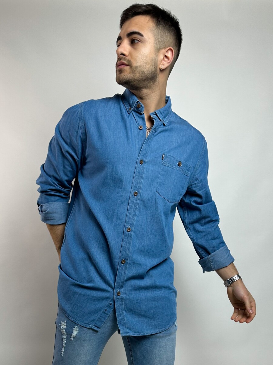 Camisa de Jean Cano - Azul 