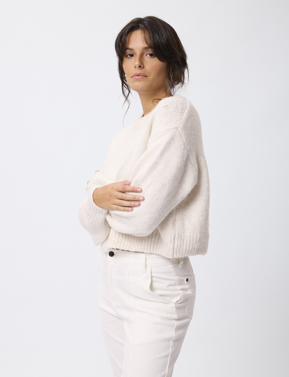 Sweater crop Alpaca Sweater crop Alpaca