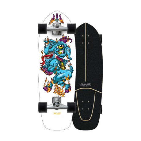 Carver CX Yago Fire Goat 30,75¨ - Surf Skate Completo Carver CX Yago Fire Goat 30,75¨ - Surf Skate Completo