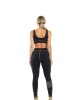 Conjunto De Top Y Legging Negro By Lbm U