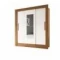 Placard Ropero 3 Puertas Corredizas Dormitorio Con Espejo Marrón
