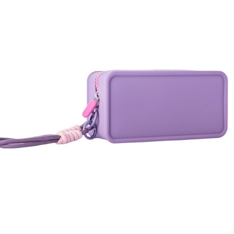 Necessaire silicona M violeta