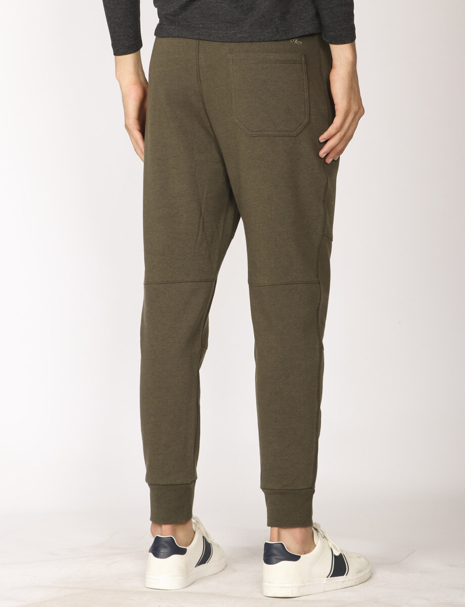 080910 PANTALON JOGGING Verde Medio