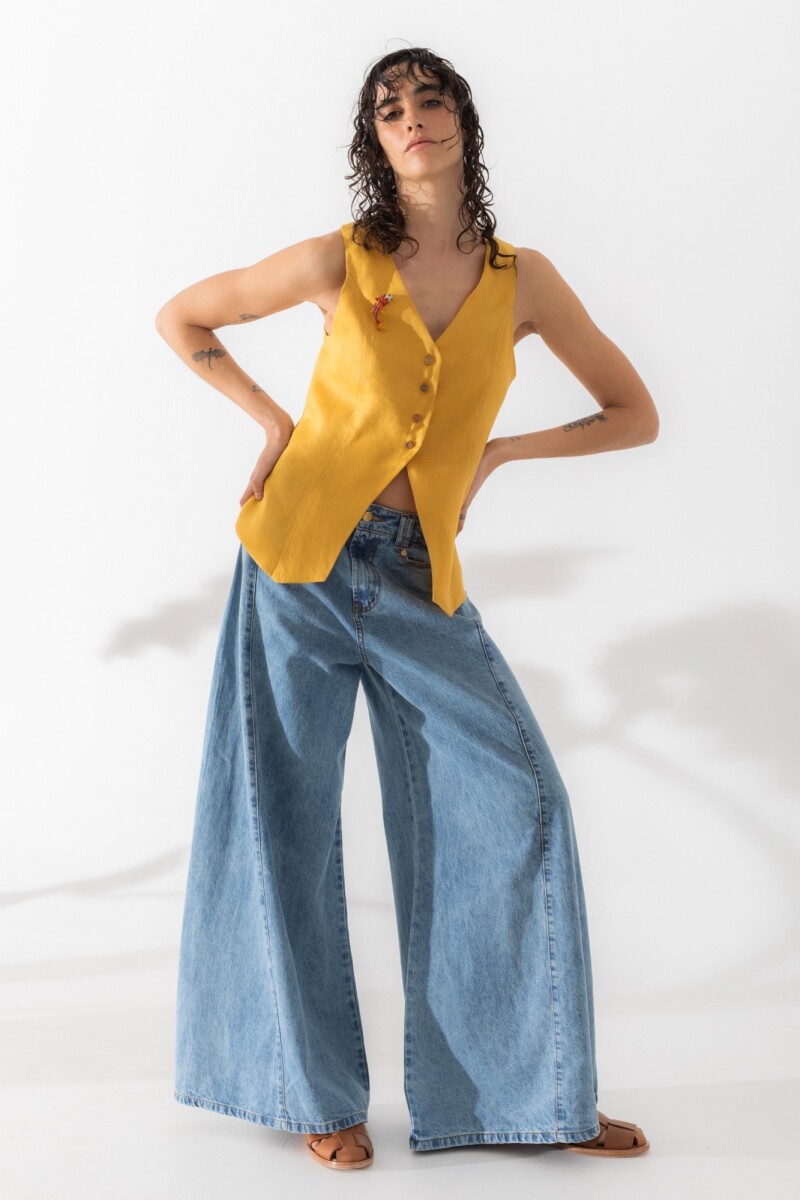 CHALECO SASTRE Amarillo