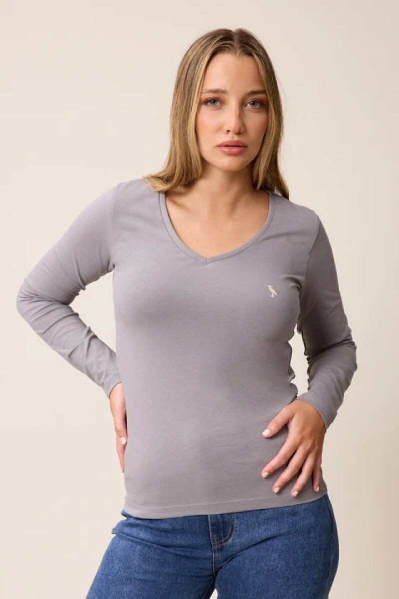 T-SHIRT POLANCO NOAN - GRIS 