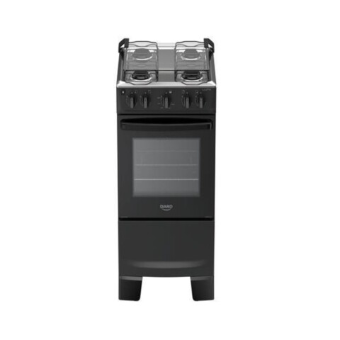 Cocina Dako Luna 4 Hornallas Negro