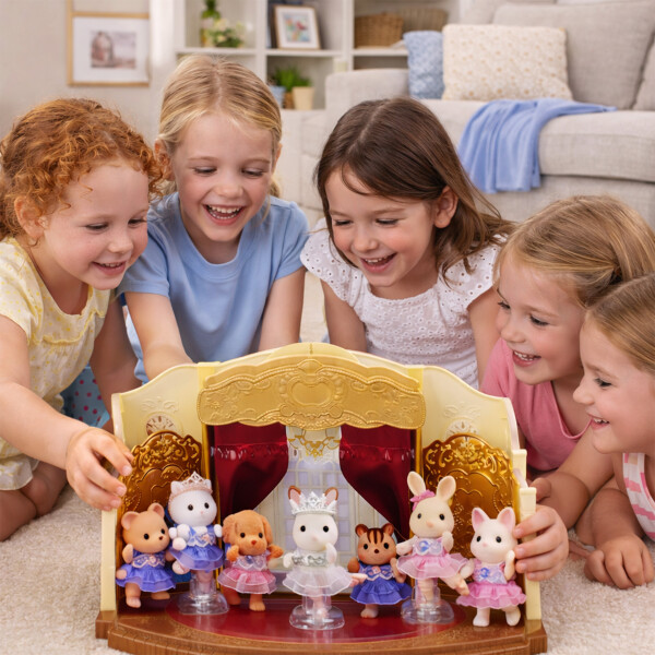 Sylvanian Families Teatro De Ballet Juguete Figura Niños Sylvanian Families Teatro De Ballet Juguete Figura Niños
