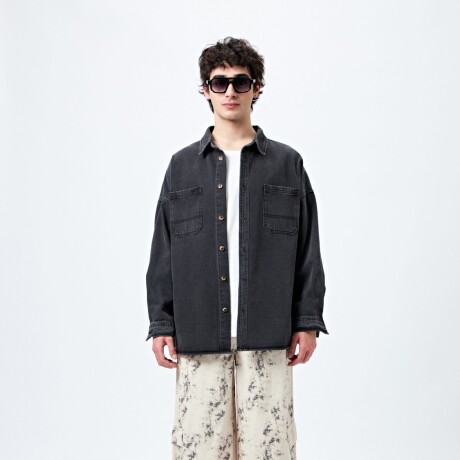 BERMUDA SKATER PRINT Gris Claro