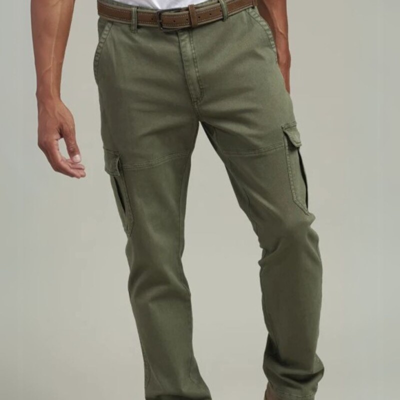 Pantalon Gabardina Cargo Polanco Militar