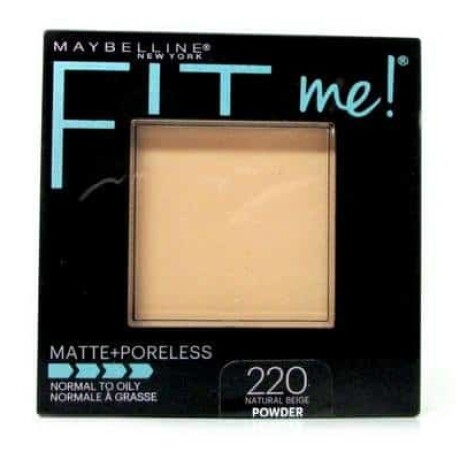Maybelline Fit Me Matte Poreless Powder Natural Beige 9 X 1 Un Maybelline Fit Me Matte Poreless Powder Natural Beige 9 X 1 Un