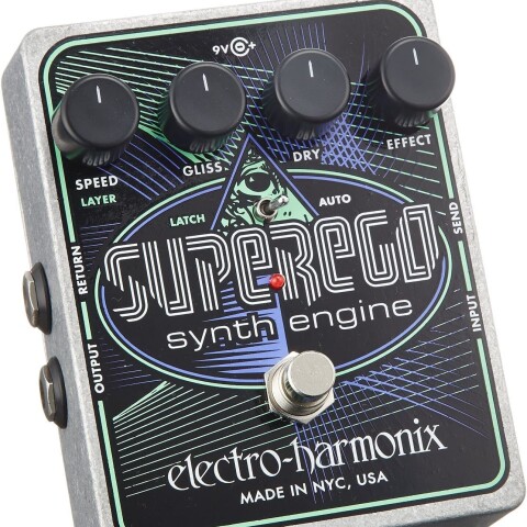 PEDAL EHX SUPEREGO + SYNTH ENGINE / MULTI EFFECT PEDAL EHX SUPEREGO + SYNTH ENGINE / MULTI EFFECT