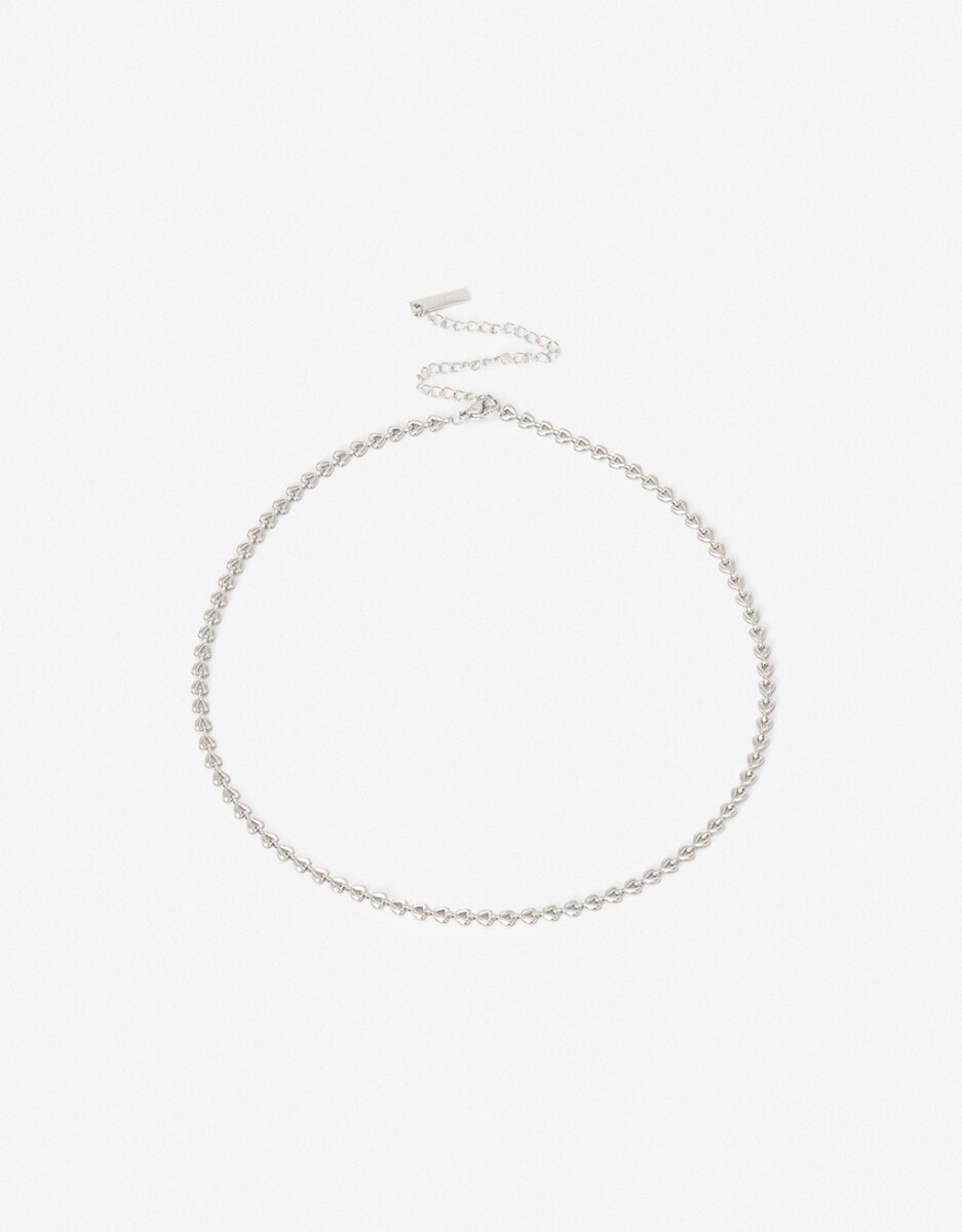 Collar Corto De Acero 