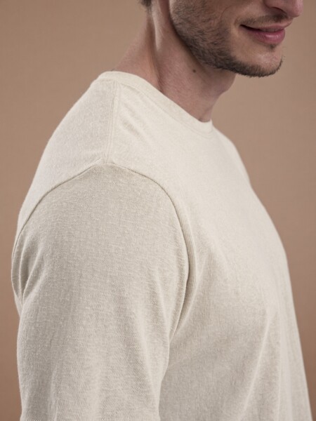 T-SHIRT TANZANIA CREMA