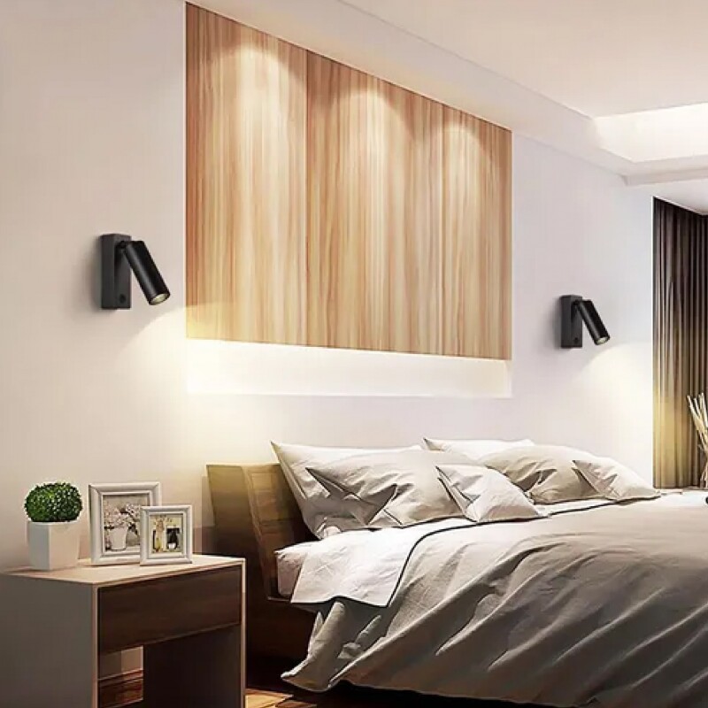 NANO ARTEFACTO DE PARED MADISON ORIENTABLE Nano Artefacto De Pared Madison Orientable Negro