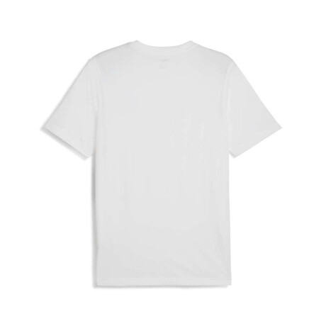 Remera Ess Vneck Tee de Hombre Blanco