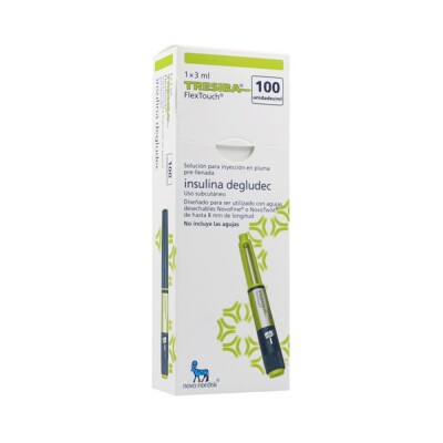 Tresiba Flextouch 1 X 3 Ml. Tresiba Flextouch 1 X 3 Ml.