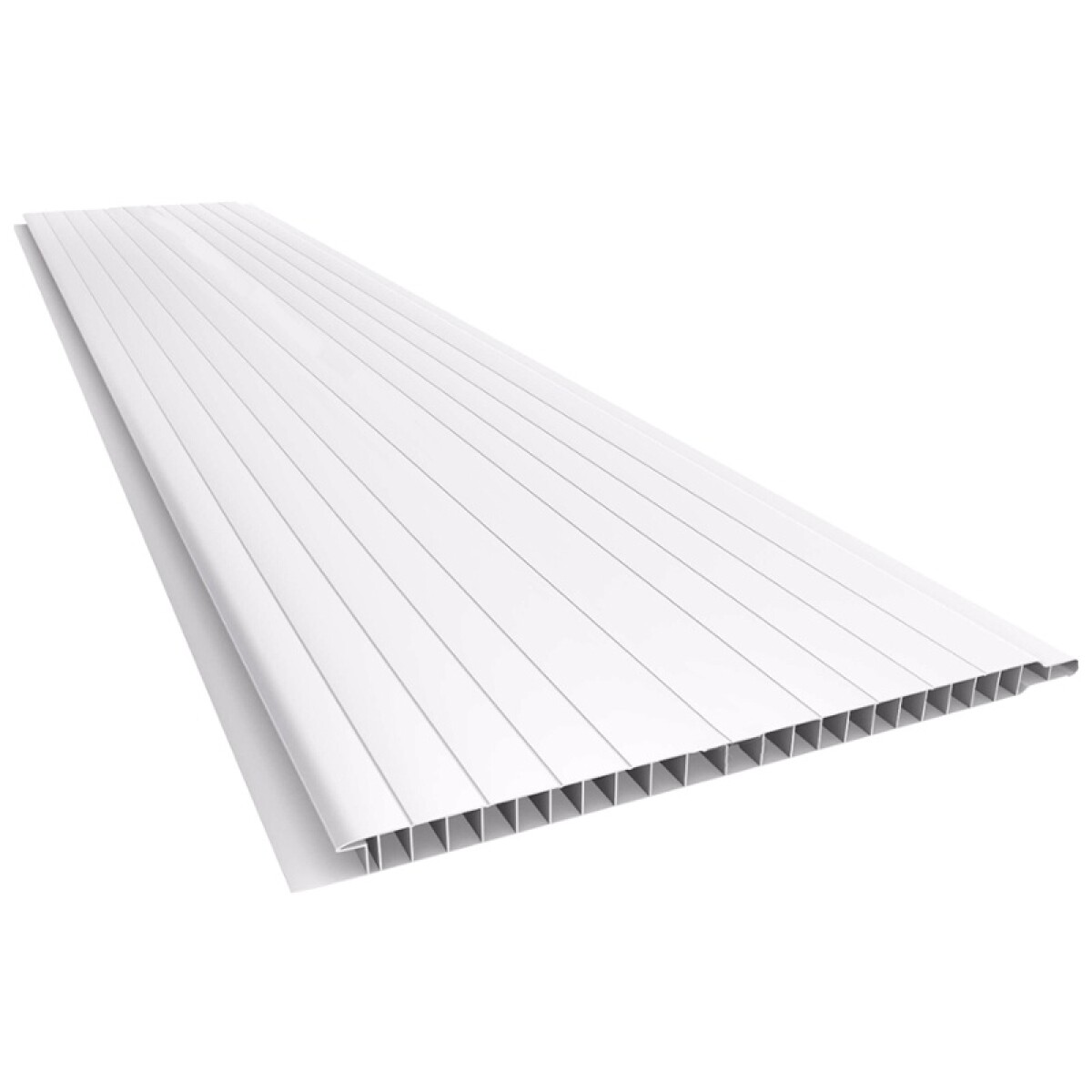 Cielorraso Pvc Blanco - 0.20x6 Mts / Espesor: 10mm 