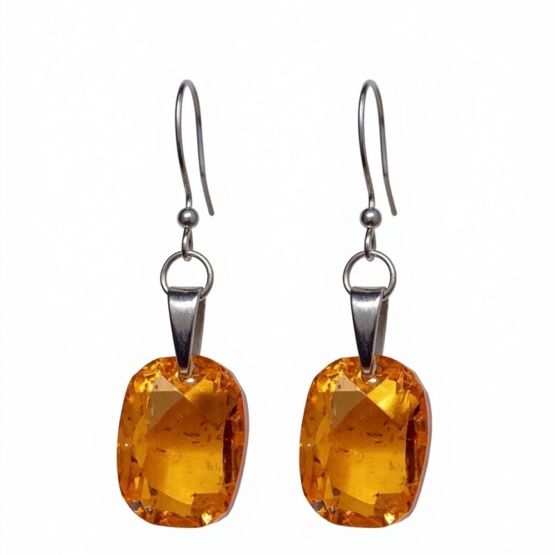 Caravanas Colgante Cristal Swarovski - Plata 925 - CA4261 sinpiedra