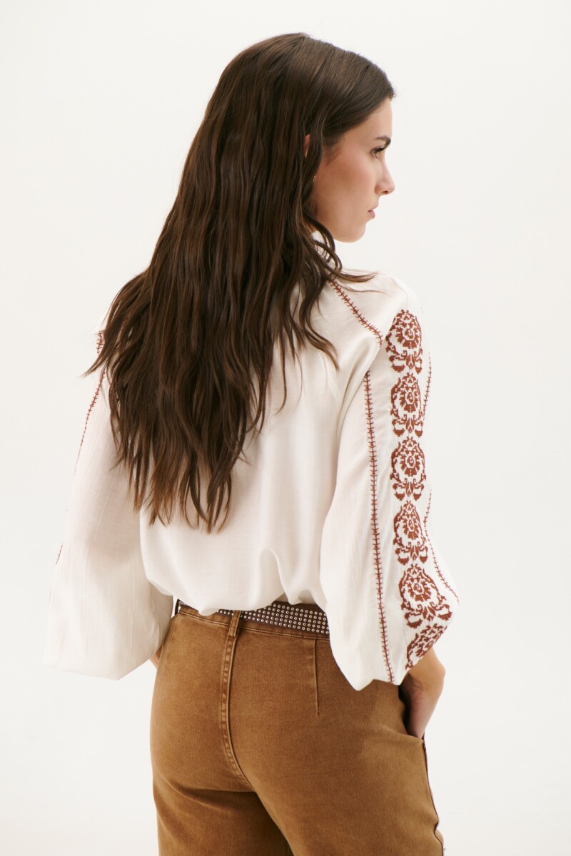 CAMISA INDI BLANCO