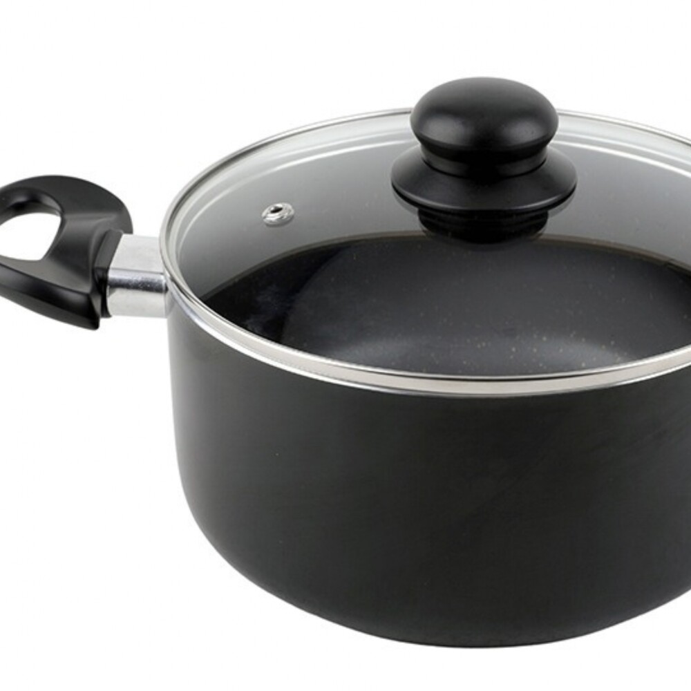 Cacerola - 24 cm con interior antiadherente - Black Cacerola - 24 cm con interior antiadherente - Black