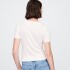 FRCH SS MOD RIB ABBRV TEE NEW OFF WHITE