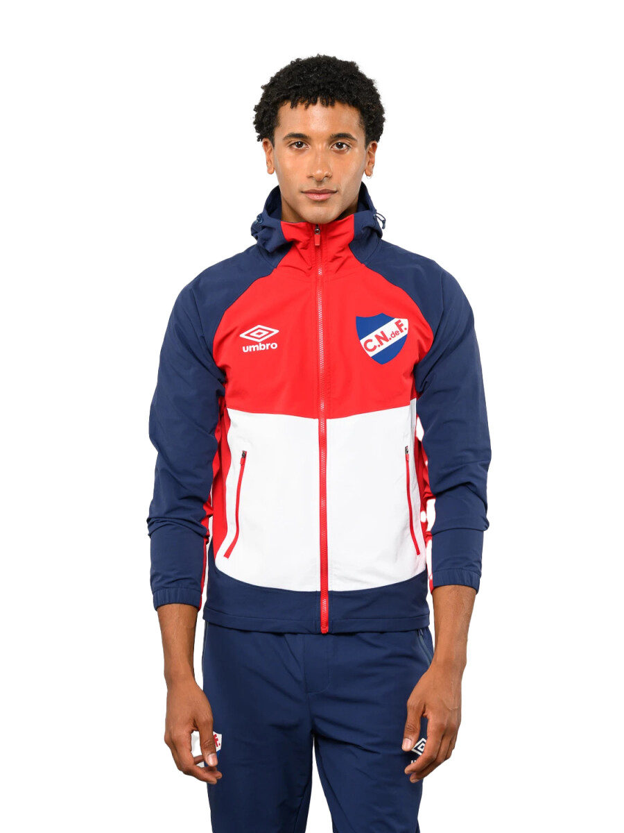 Campera Umbro Summit Hombre NU143110 - Azul-rojo 