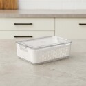 ORGANIZADOR ACRILICO CON TAPA Y CESTO 33,6X21,5X10,3CM ORGANIZADOR ACRILICO CON TAPA Y CESTO 33,6X21,5X10,3CM