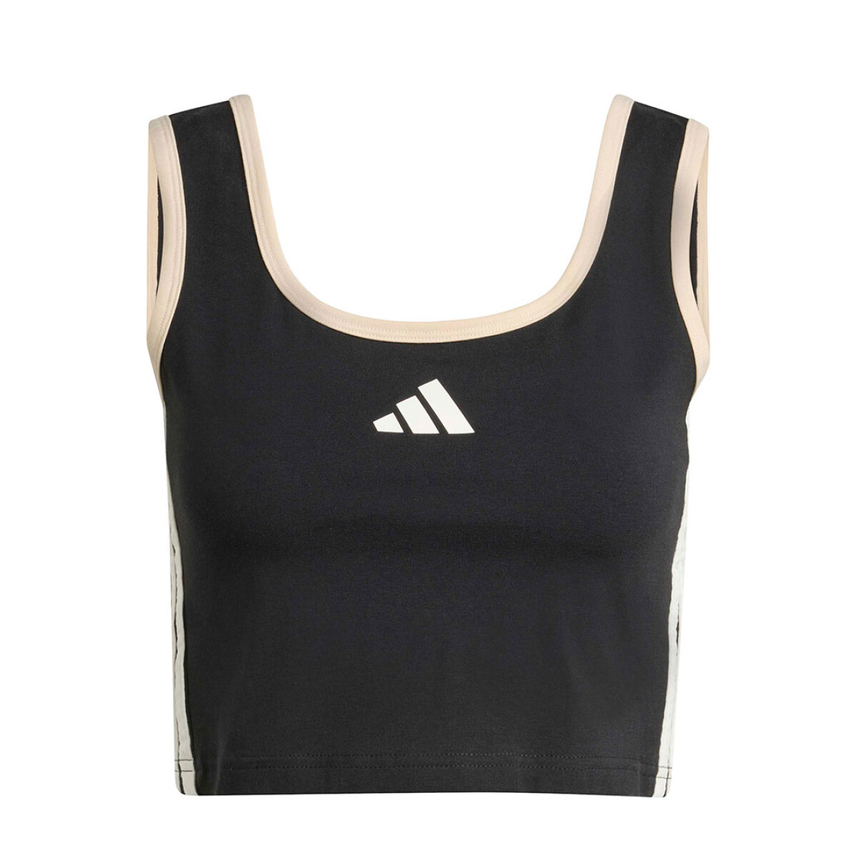 Musculosa de Mujer Adidas W Stadium - Negro - Beige 