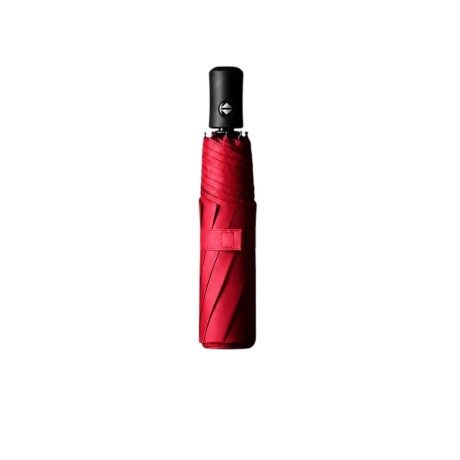 Paraguas corto automatico rojo 001