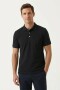 Remera m/c polo basica NEGRO
