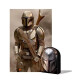 Puzzle en lata El Mandaloriano Star Wars 300 Piezas 3D 31 x 46 cm Puzzle en lata El Mandaloriano Star Wars 300 Piezas 3D 31 x 46 cm