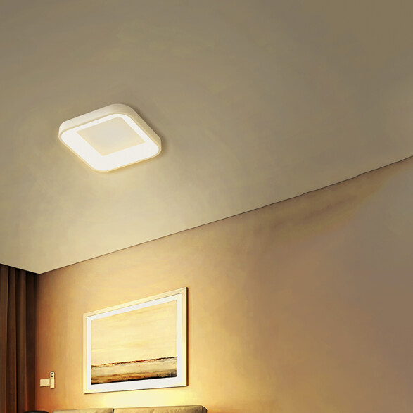 Lámpara de techo LED 30W CCT 2100Lm cuadrada 30cm IX2291