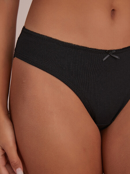 CULOTTE ENCAJE NEGRO