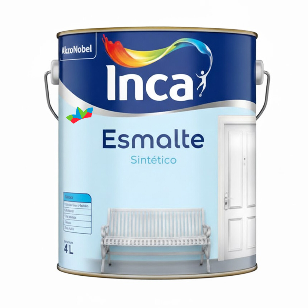 ESMALTE GRAFITO GRIS OSCURO -INCA 4 LT. 