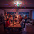 Lampara Led Colores Blutooth Música Parlante Control Luz Rgb Color Blanco