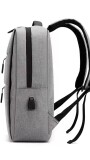 MOCHILA NEW YORK TIMES GRIS