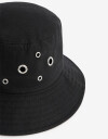 Sombreros verano Piluso Sombrero Piluso Con Ojales - Negro