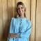 Blusa Sur Denim Celeste