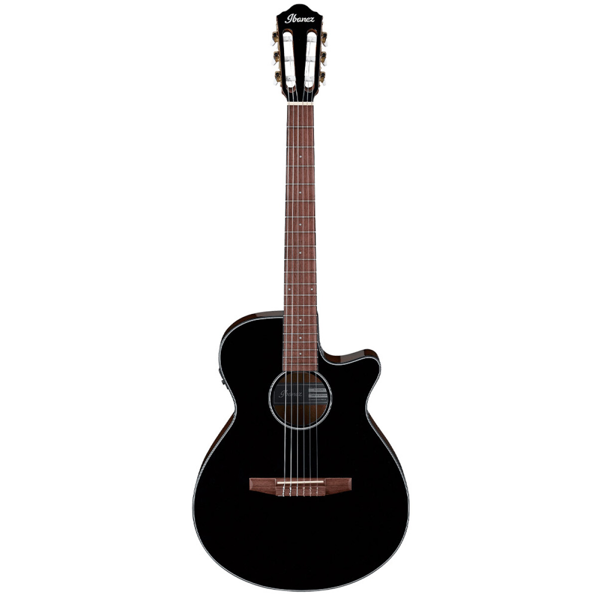 Guitarra Electro Acústica Ibanez Aeg50n Bkh Negro 