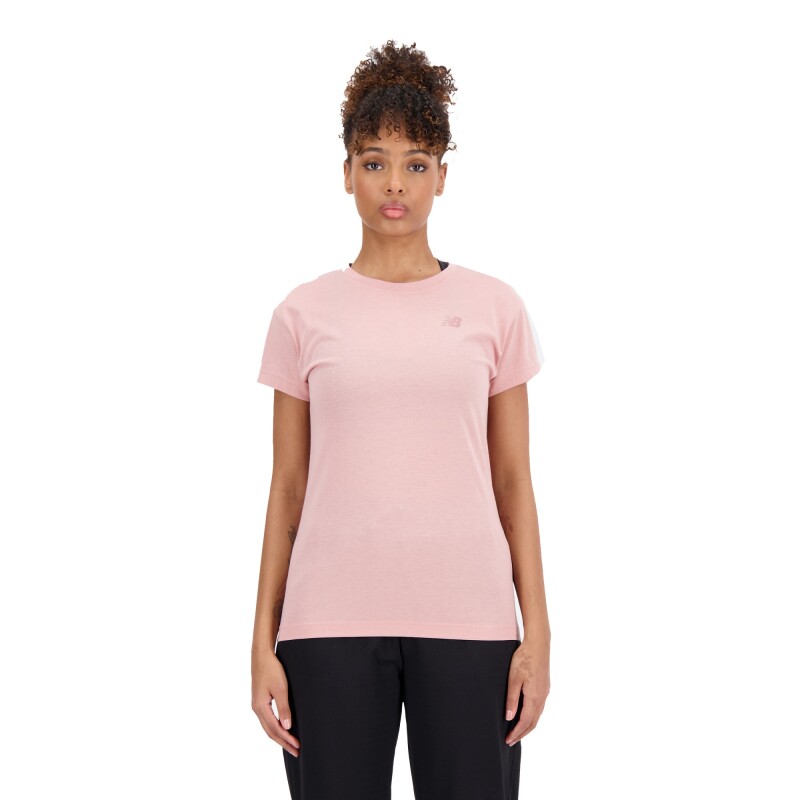 Remera New Balance de Dama - Relentless - WT33190POO PINKMOON