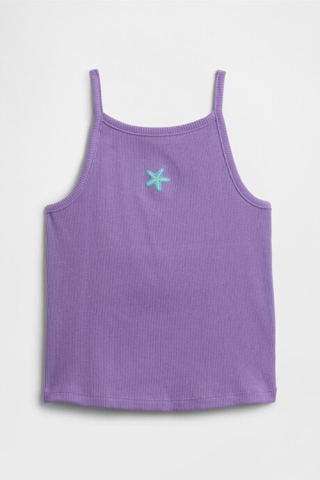 Musculosa Rib Toddler Niña Purple Loganberry