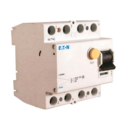INTERRUPTOR DIFERENCIAL 4 X 63A MCRM-63/4/003 EATON INTERRUPTOR DIFERENCIAL 4 X 63A MCRM-63/4/003 EATON