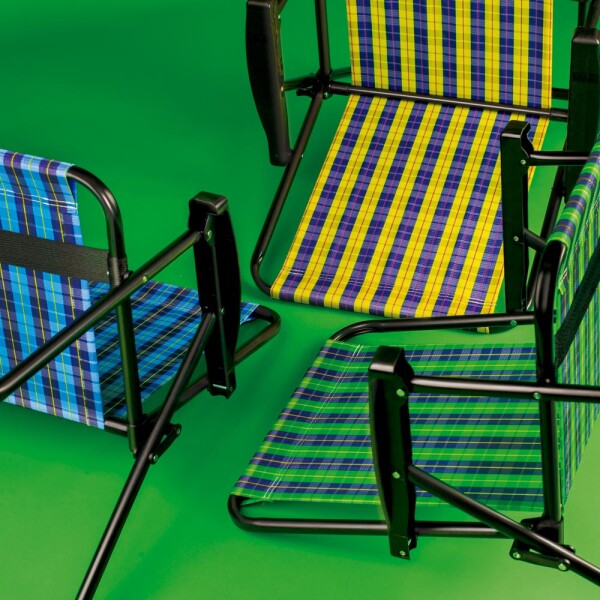 SILLA ALTA CUADROS NEGROS SURTIDO NEGRO