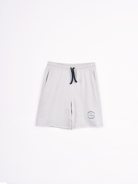 SHORT BONDI GRIS CLARO