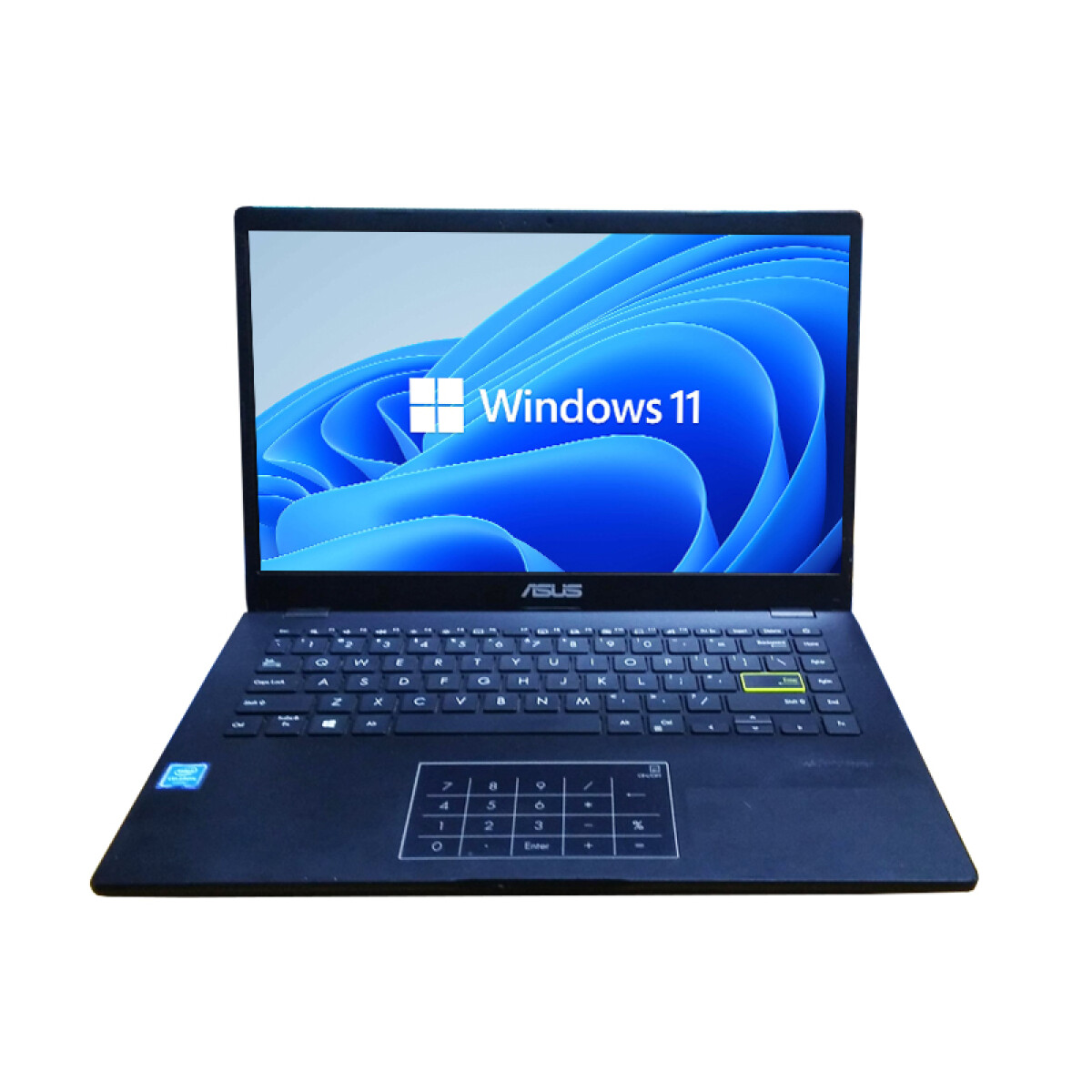 Notebook Asus E410MA. Intel Celeron N4020. RAM 4GB. Disco Sólido NUEVO 120GB. Pantalla 14" HD. Win11 