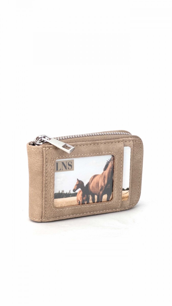 TARJETERO HONEY - TOSTADO 