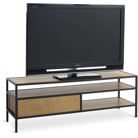 Mueble Tv Trappedal Roble/Negro