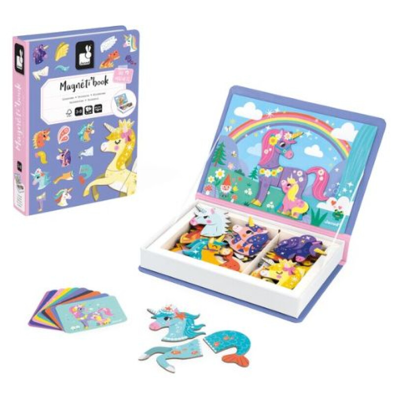Magnetic Book Unicornios- Janod Magnetic Book Unicornios- Janod